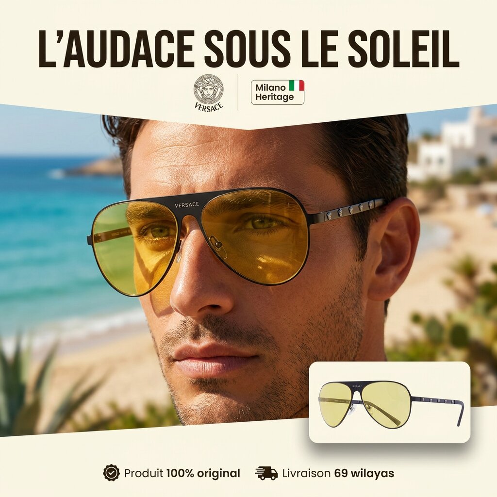 Versace Pilot Sunglasses VE2189