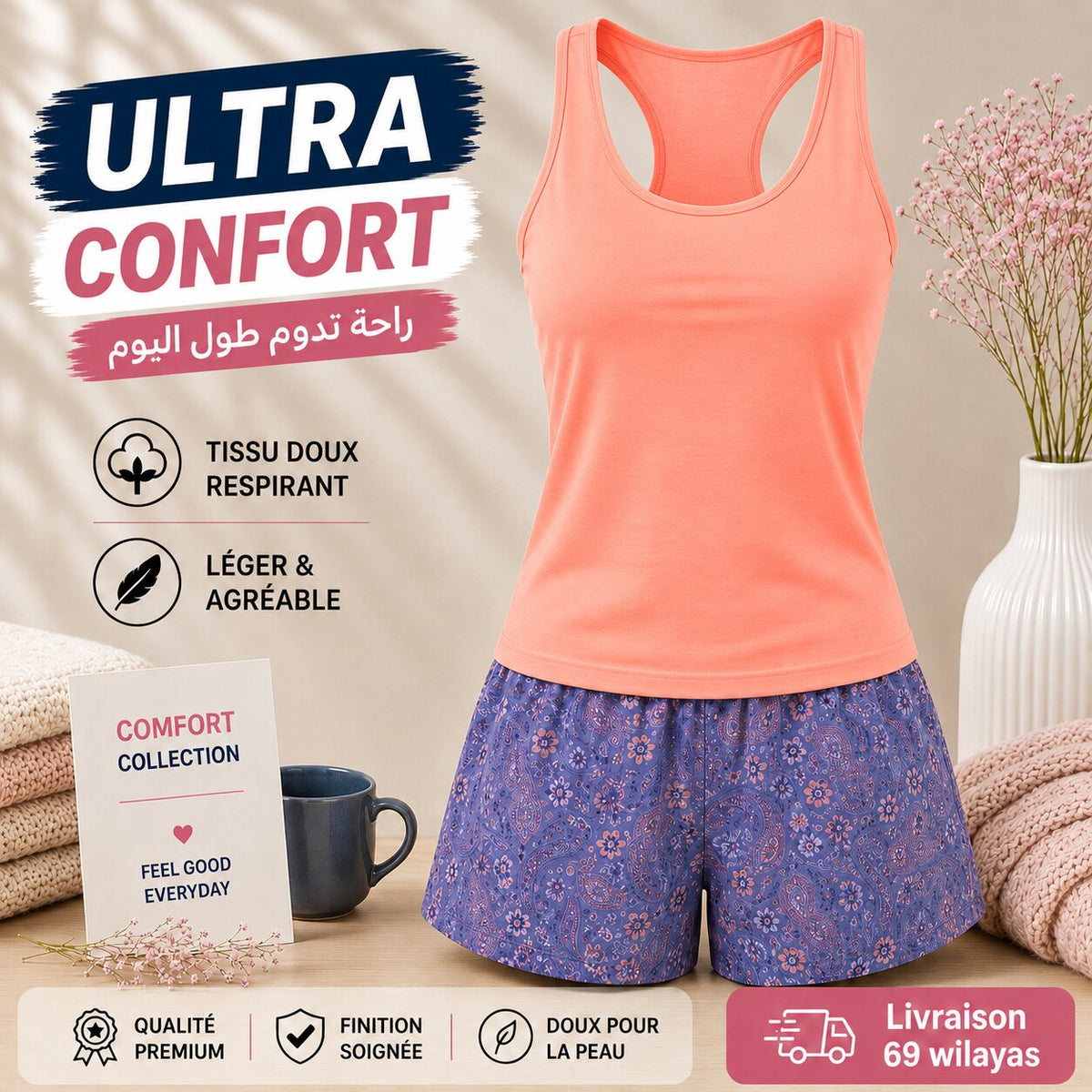 Pyjama d\'Été Femme