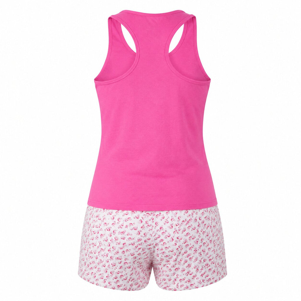 Pyjama d\'Été Femme Rose