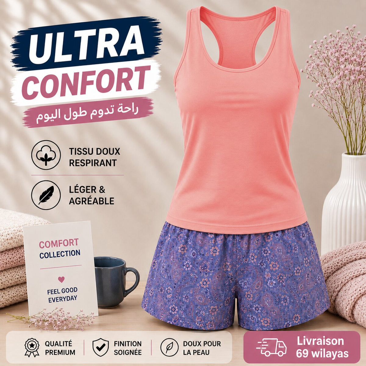 Pyjama d\'Été Femme