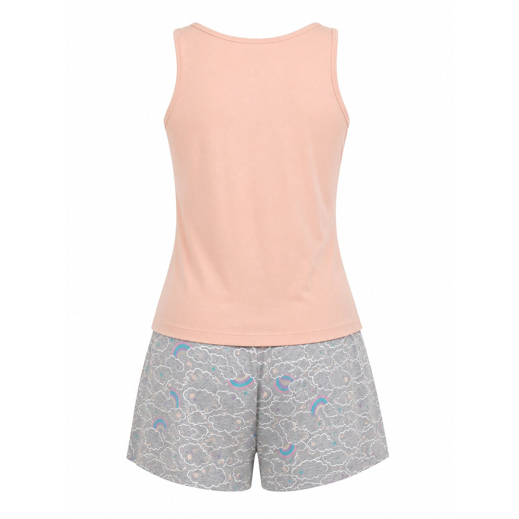 Pyjama d'Été Femme Rose