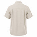 Départ Homme Chemise en Lin Beige