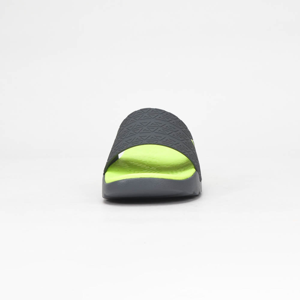 PEAK SLIPPERS DK.GREY YELLOW