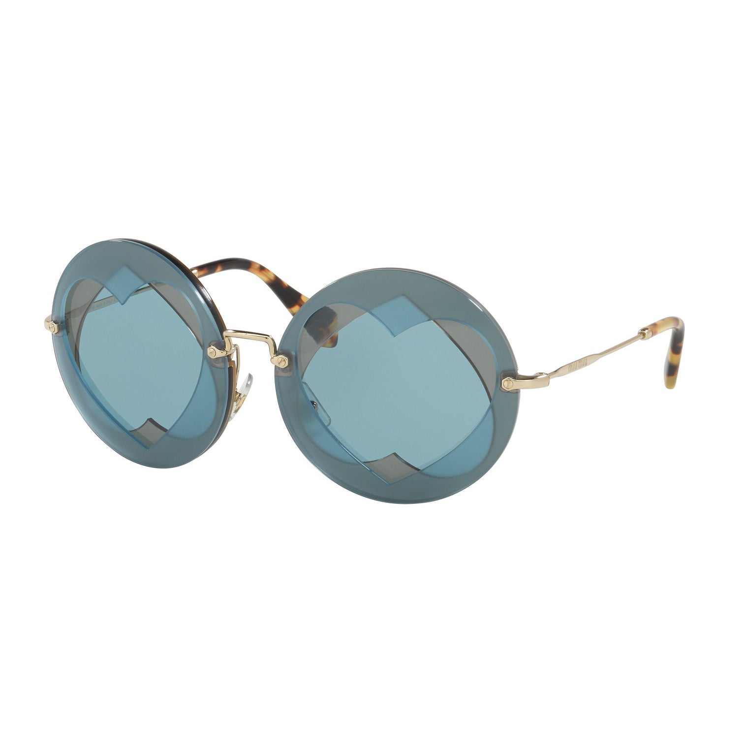 Miu Miu Round Sunglasses MU 01SS