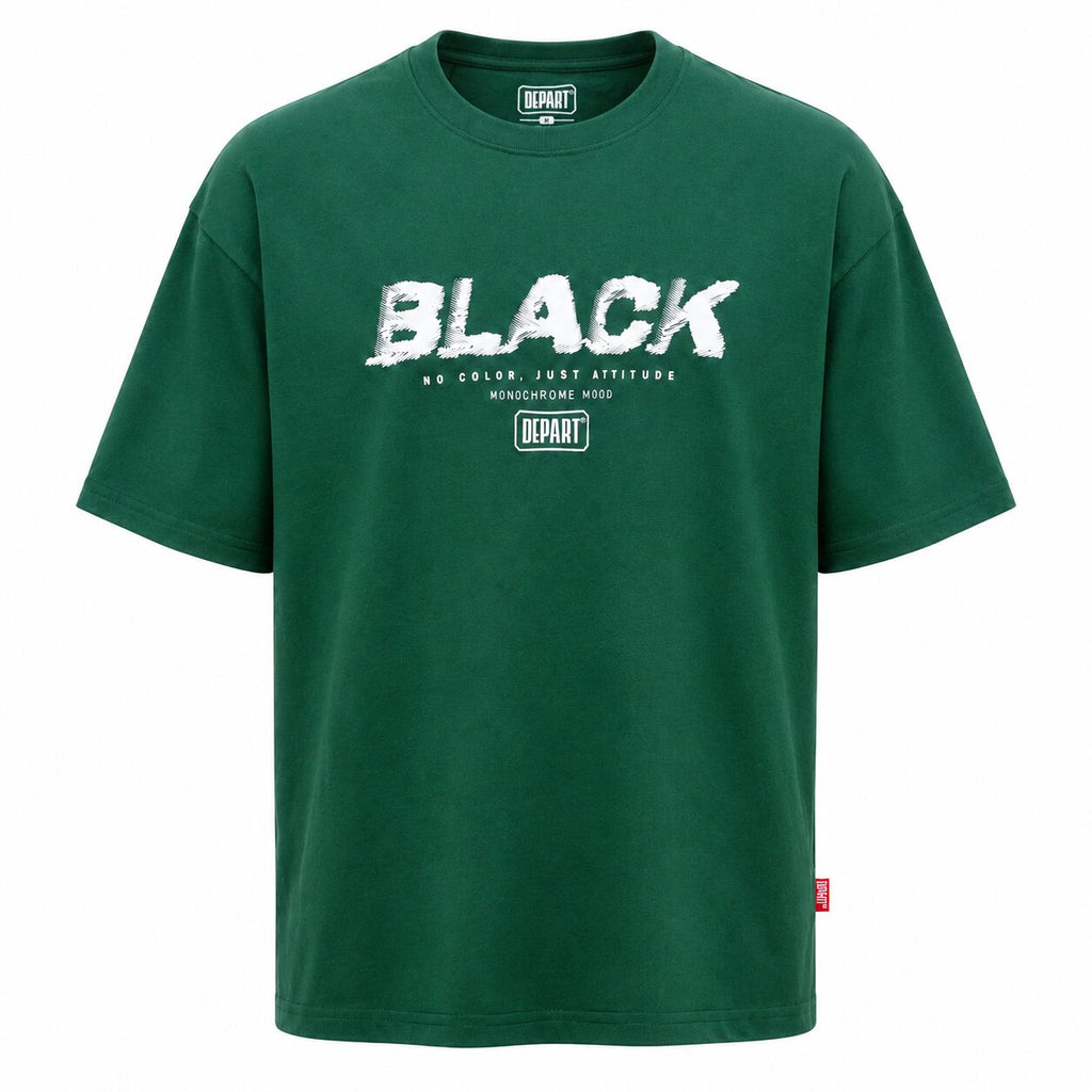 Départ Homme T-shirt Oversize Vert