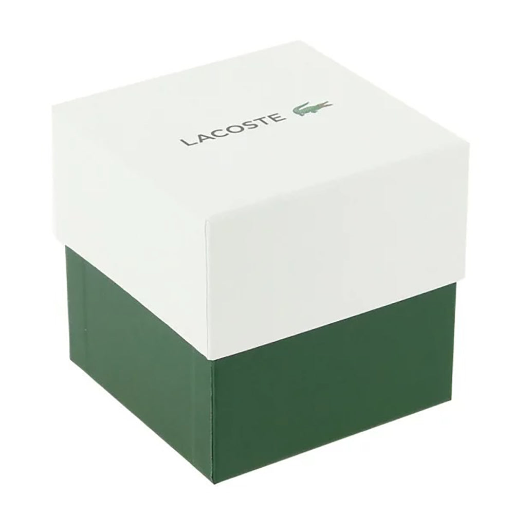 MONTRE lacoste Tiebreaker Chrono Watch - Blue With Gold Plated Bracelet