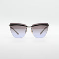 Versace Irregular Metal Sunglasses VE2190