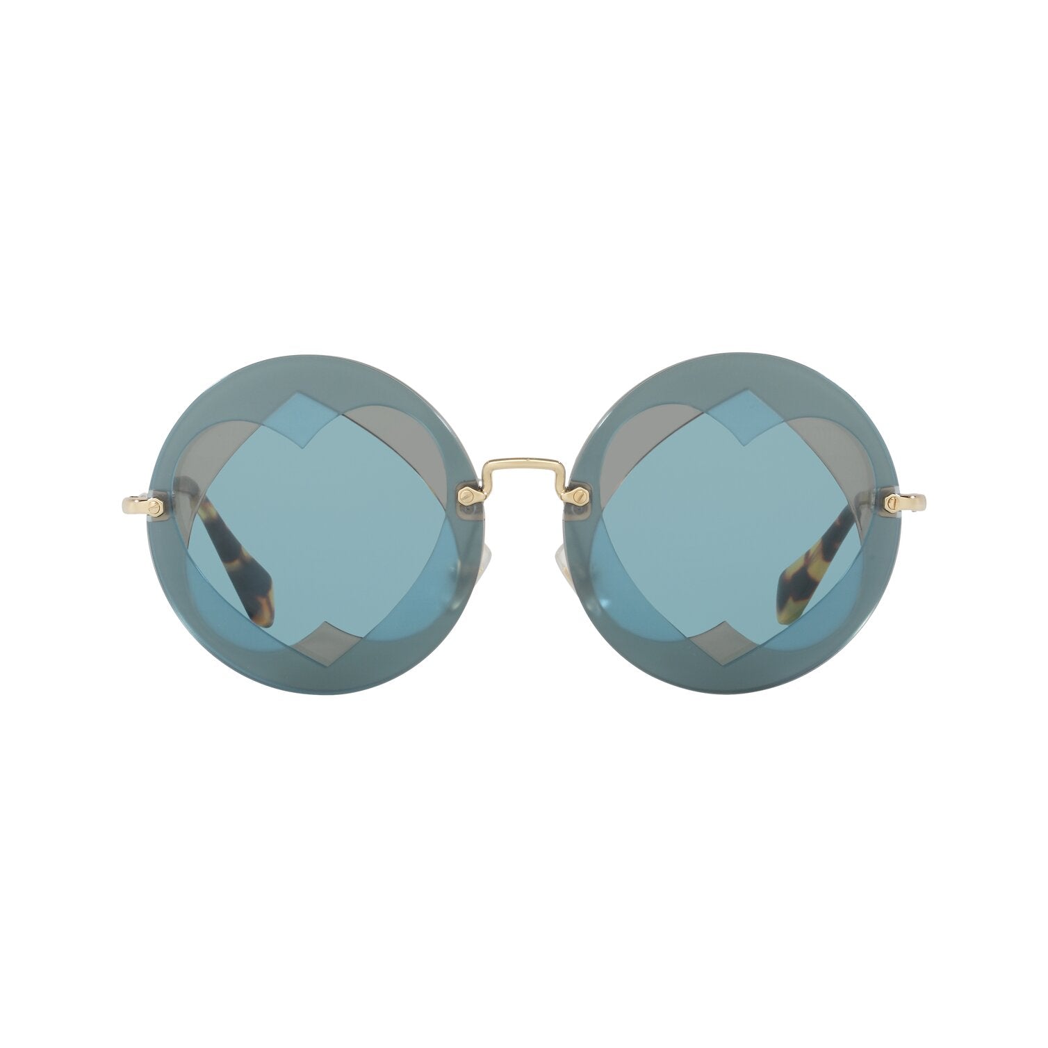 Miu Miu Round Sunglasses MU 01SS