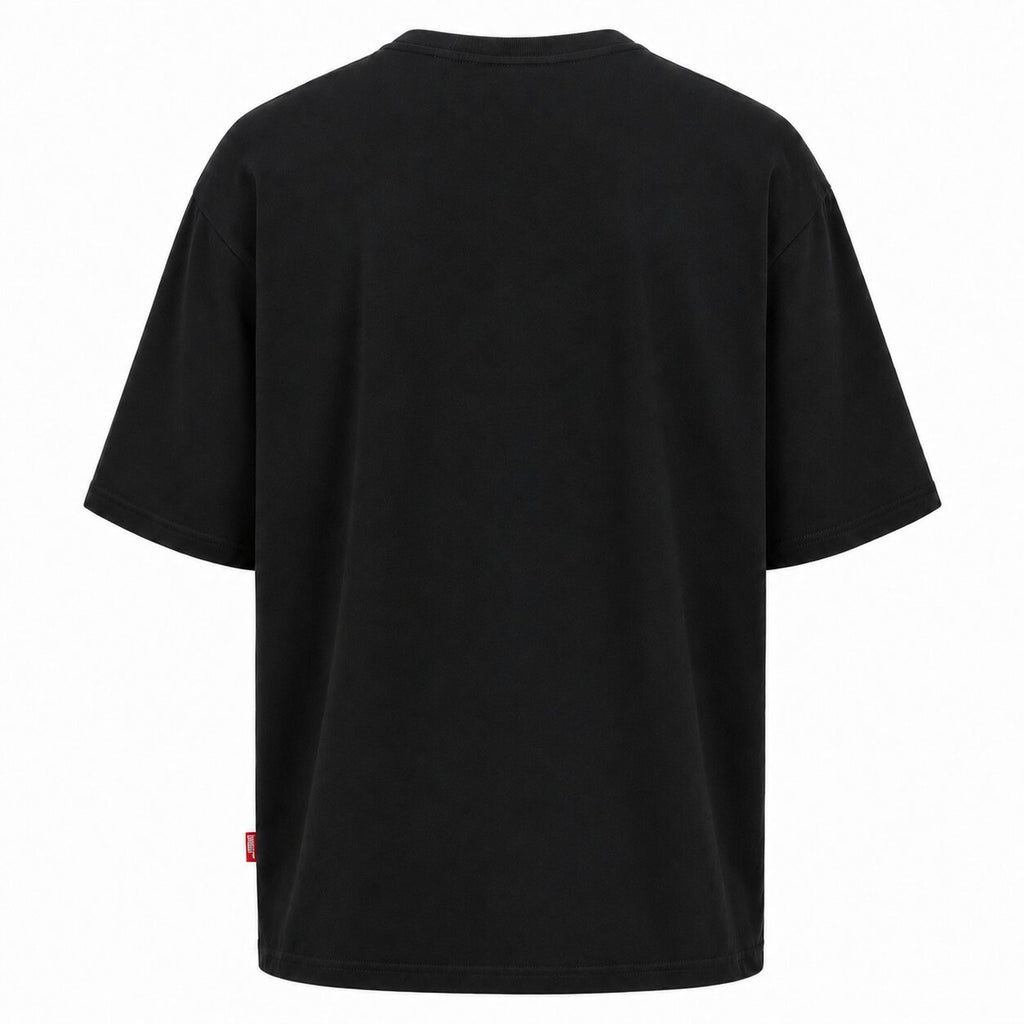 Départ Homme T-shirt Oversize Black
