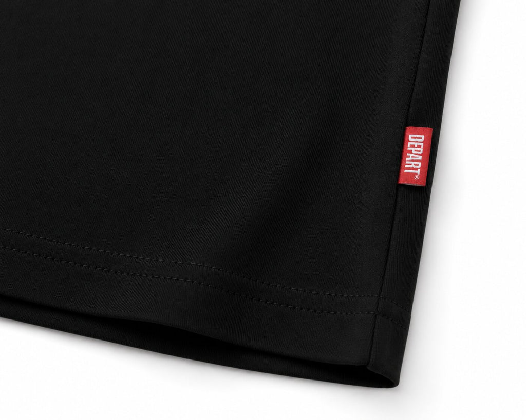 Départ Homme T-shirt Oversize Black