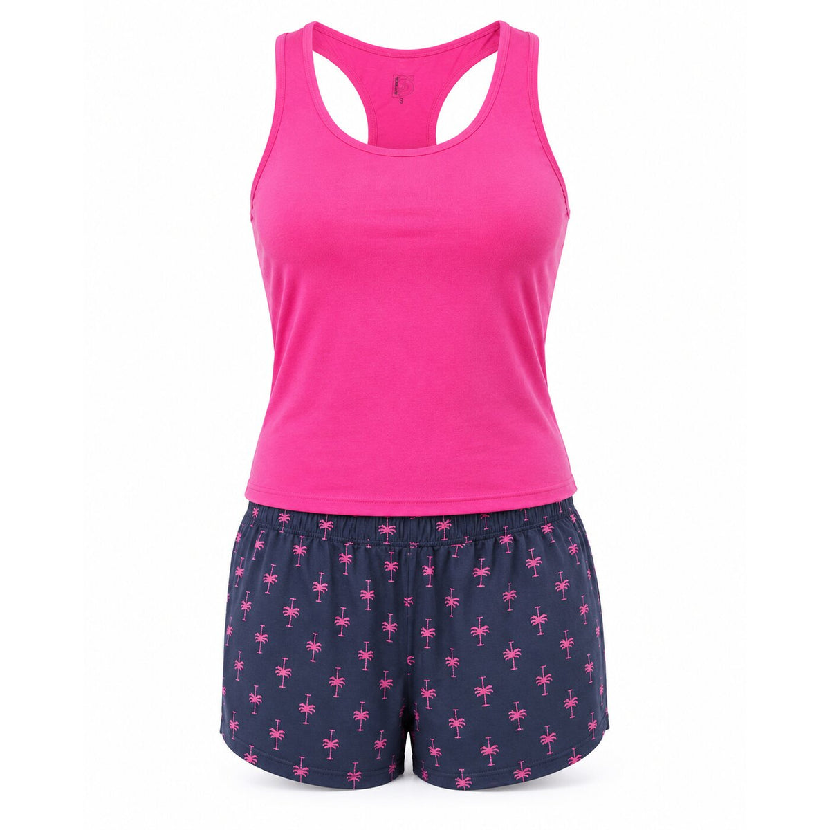 Pyjama d\'Été Femme Rose
