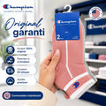 Champion 2-Pack Footie Socks Grey Melange