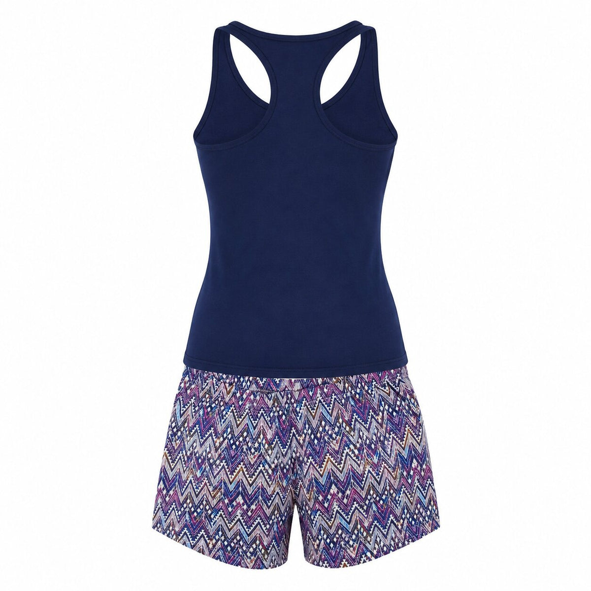 Pyjama d'Été Femme Bleu