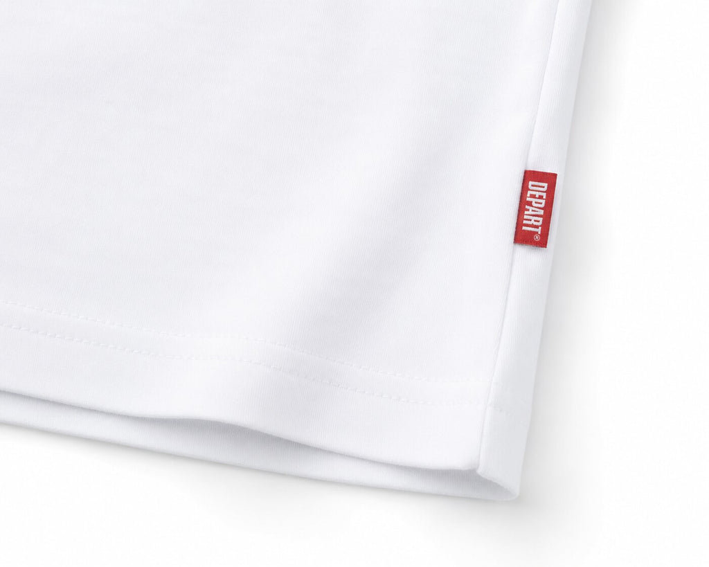 Départ Homme T-shirt Oversize Blanc