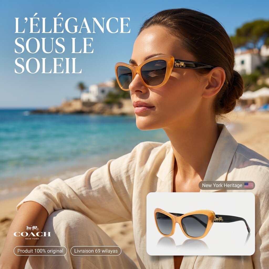 Coach HC8205 Square Sunglasses