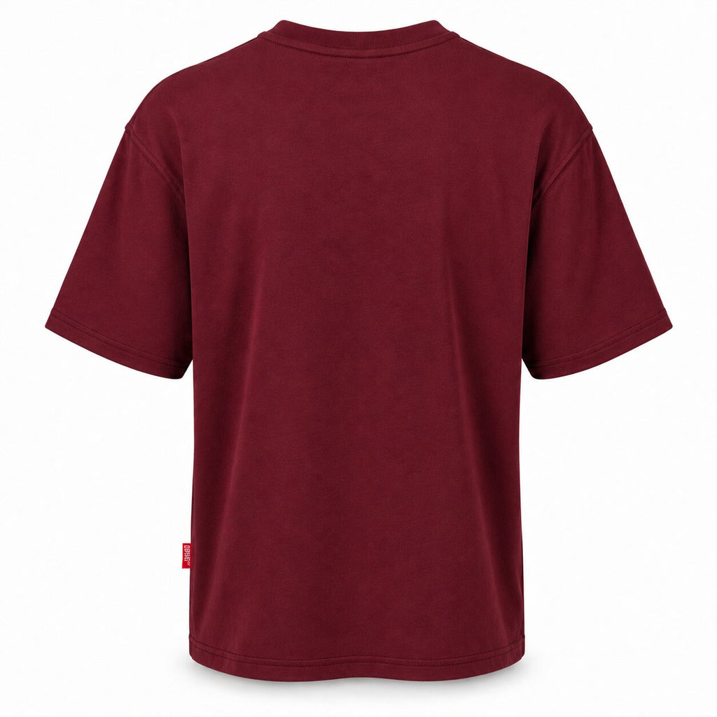 Départ Homme T-shirt Oversize Bordo