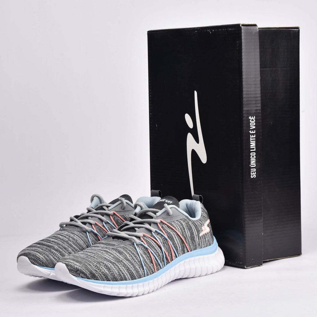 FLEX UP CINZA/SKY BLUE/SALMAO