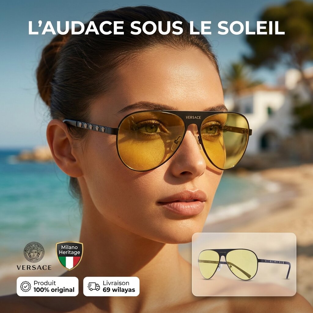 Versace Pilot Sunglasses VE2189