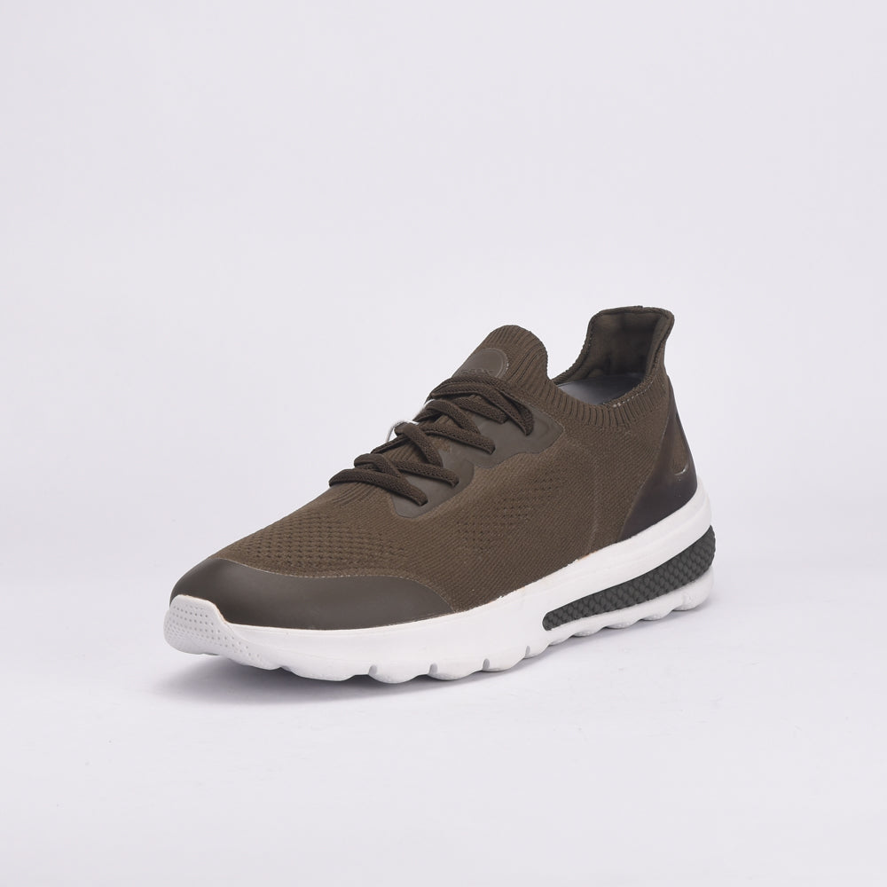 BASKET GEOX U SPHERICA VERT MILITAIRE