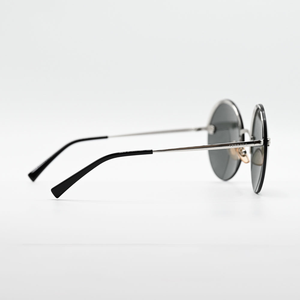 Versace Round Metal Sunglasses VE2176