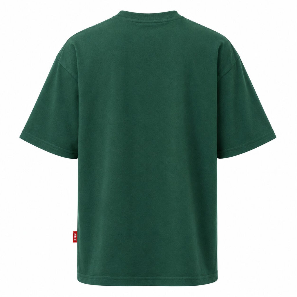 Départ Homme T-shirt Oversize Vert