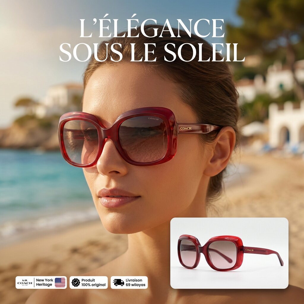 Coach HC8194 Square Sunglasses