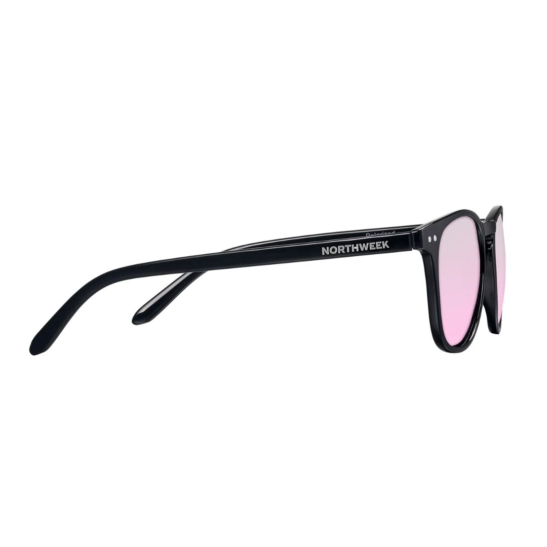 Northweek Wall Shine Black – Rose Gold Polarized Sunglasses