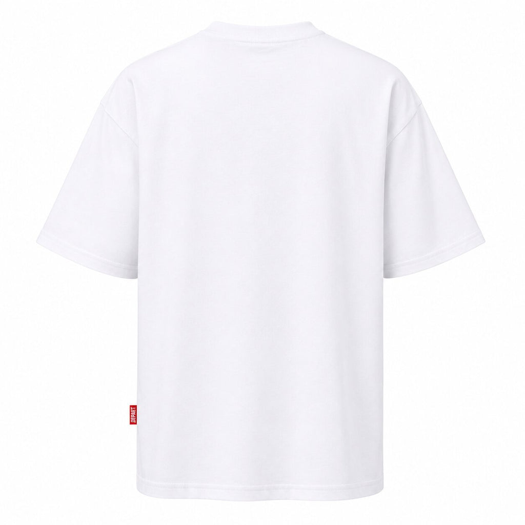 Départ Homme T-shirt Oversize Blanc