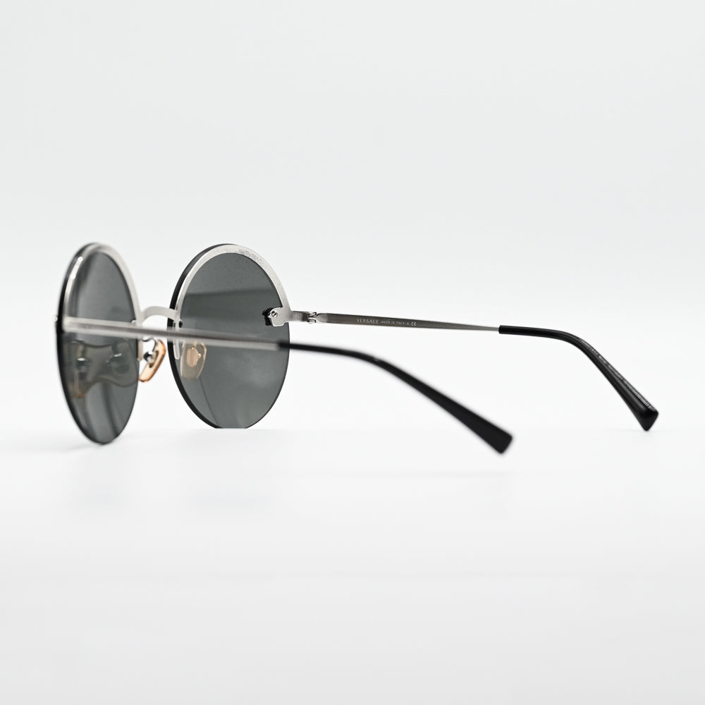 Versace Round Metal Sunglasses VE2176