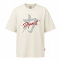 Départ Homme T-shirt Oversize-Beige