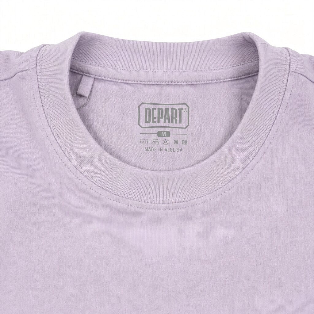 Départ Homme T-shirt Oversize-Lilac