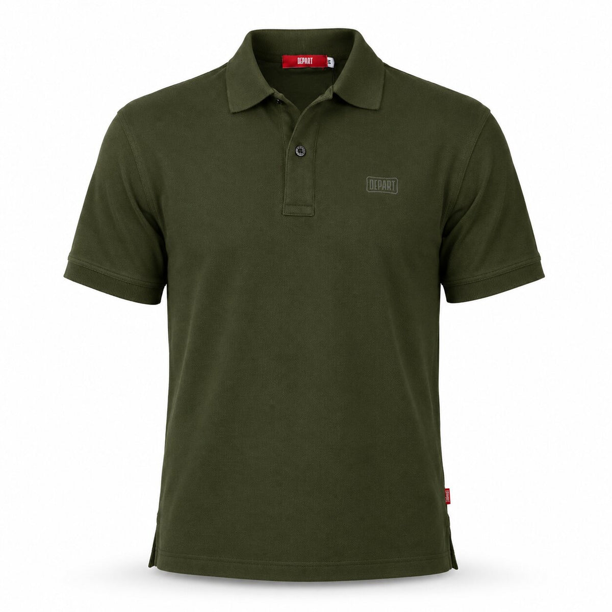 Départ T-shirt Homme Polo-Vert