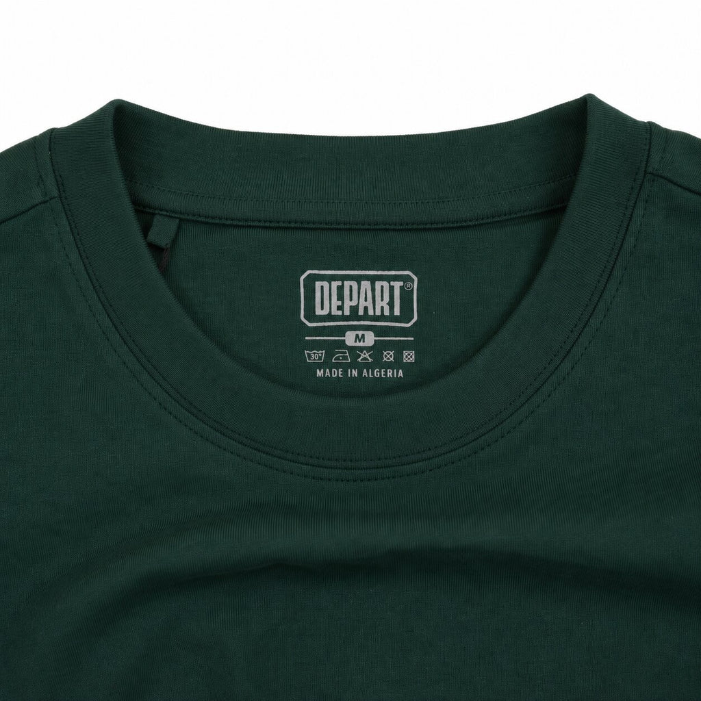 Départ Homme T-shirt Oversize Vert