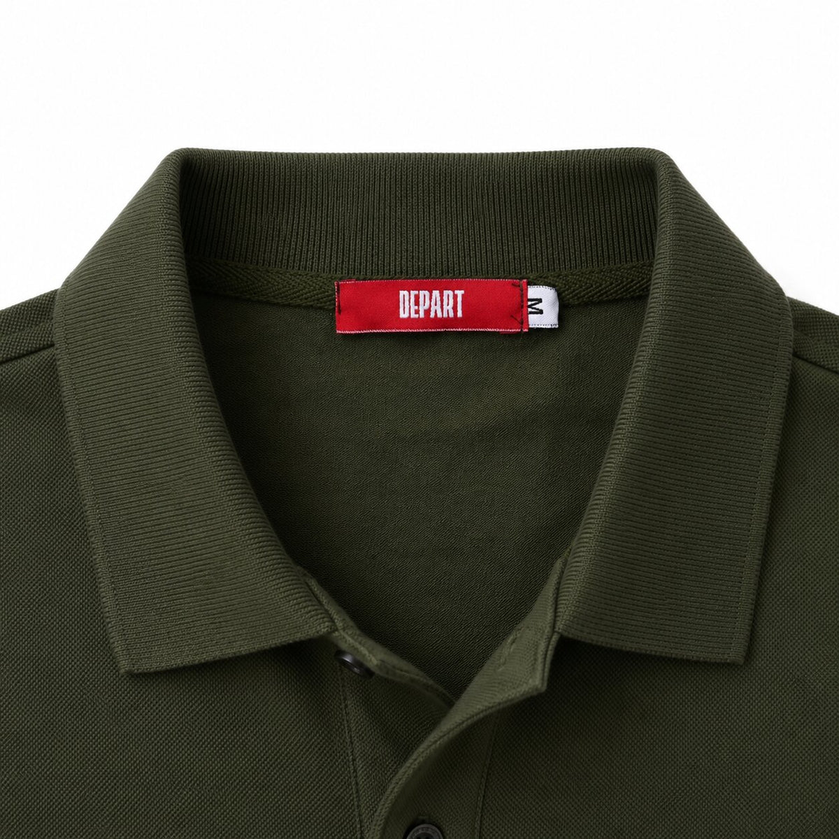 Départ T-shirt Homme Polo-Vert