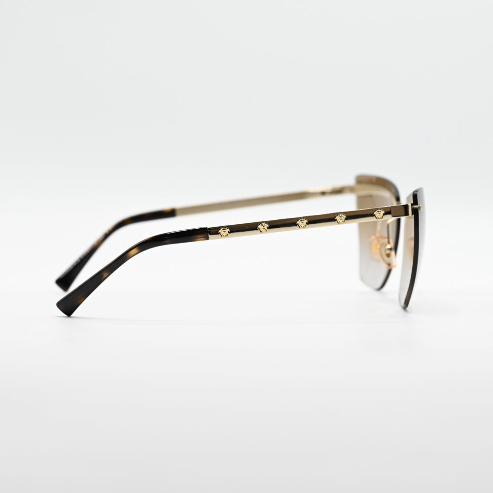 Versace Rimless Metal Sunglasses VE2190