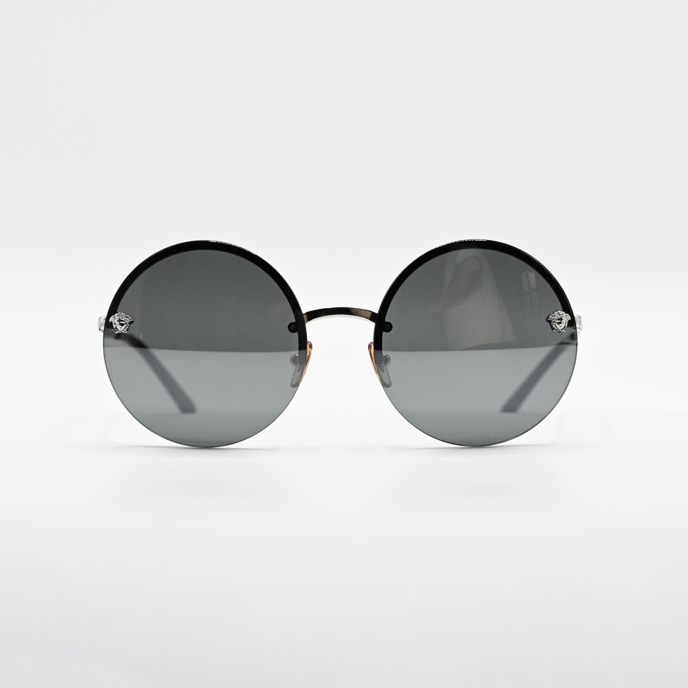 Versace Round Metal Sunglasses VE2176