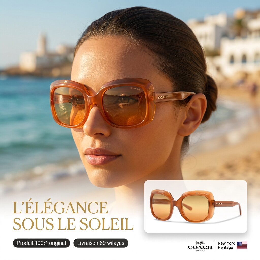 Coach HC8194 Square Sunglasses